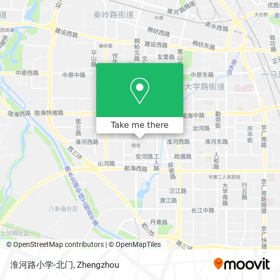 淮河路小学-北门 map