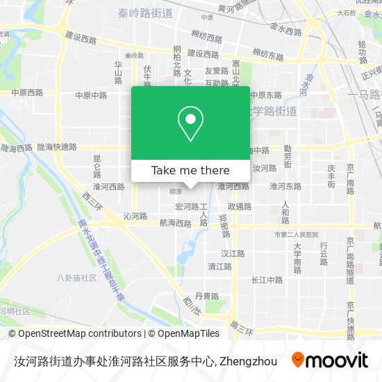 汝河路街道办事处淮河路社区服务中心 map