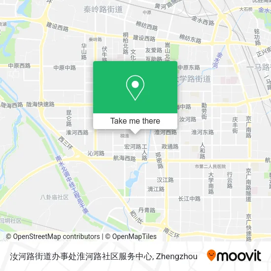 汝河路街道办事处淮河路社区服务中心 map