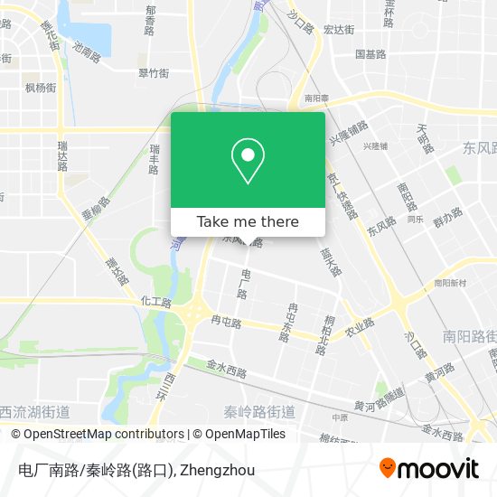 电厂南路/秦岭路(路口) map