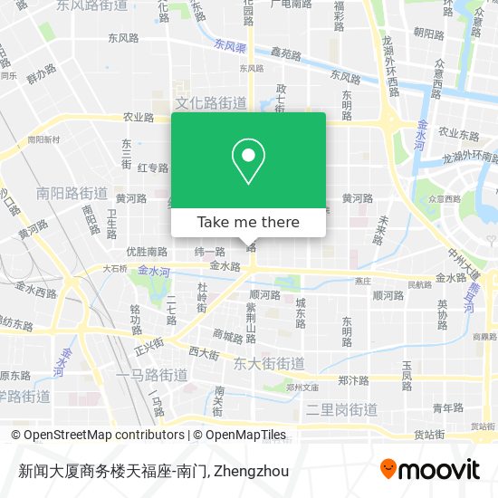 新闻大厦商务楼天福座-南门 map