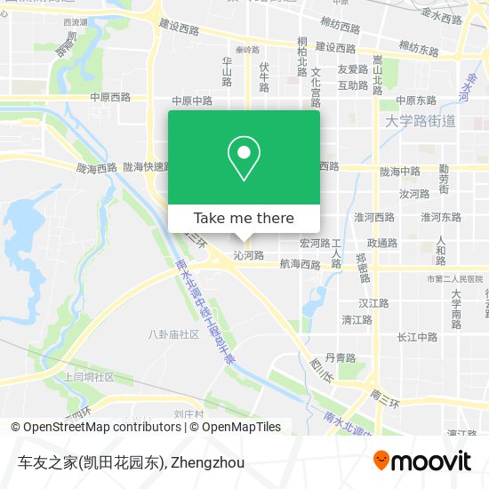 车友之家(凯田花园东) map