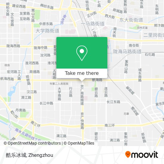 酷乐冰城 map
