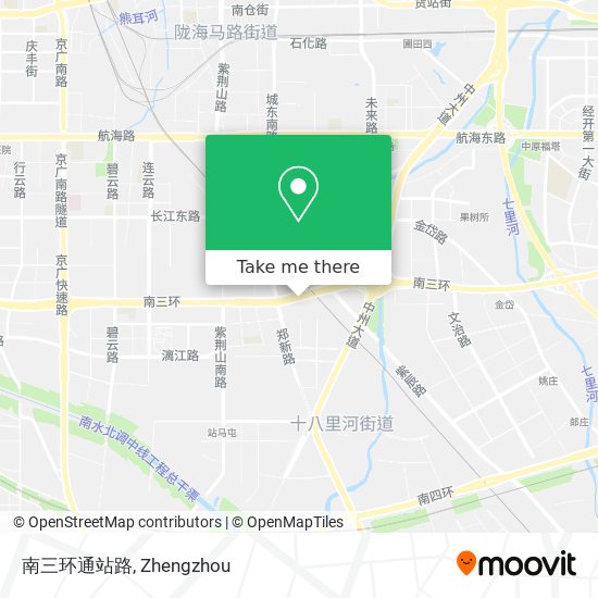 南三环通站路 map