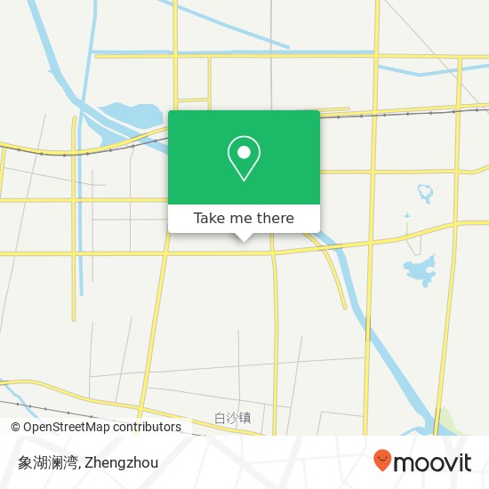 象湖澜湾 map