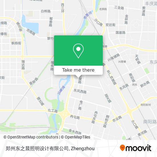 郑州东之晨照明设计有限公司 map