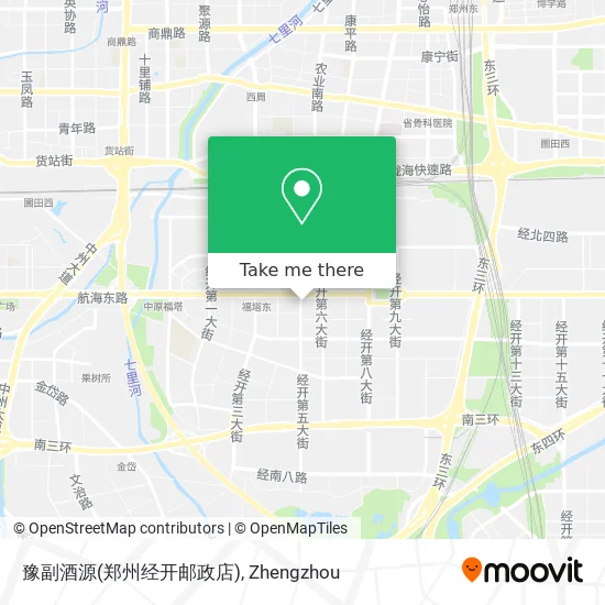 豫副酒源(郑州经开邮政店) map