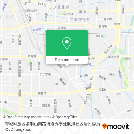 管城回族区紫荆山南路街道办事处航海社区居民委员会 map