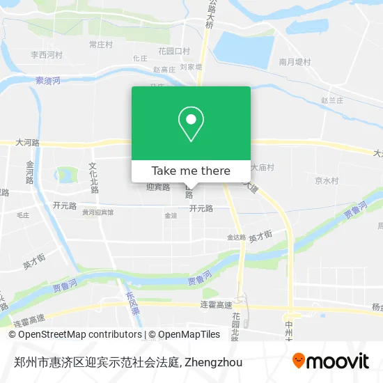 郑州市惠济区迎宾示范社会法庭 map