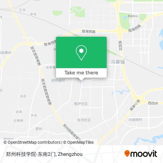 郑州科技学院-东南2门 map