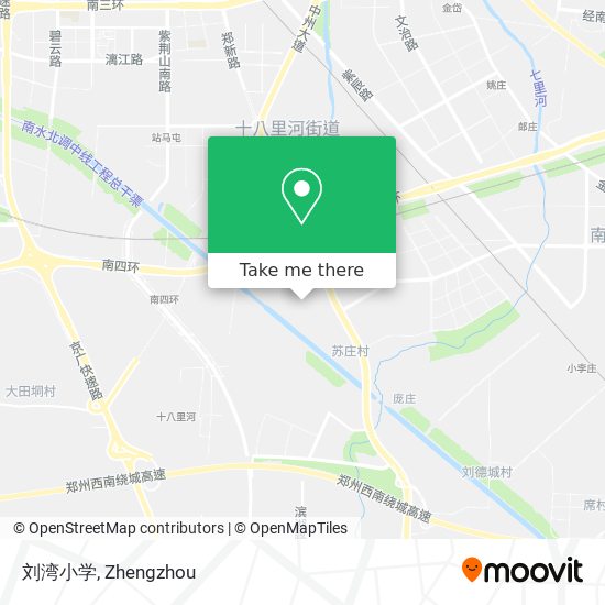 刘湾小学 map