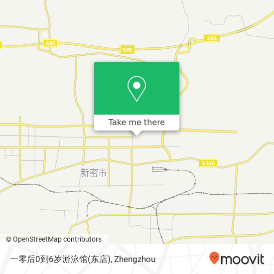 一零后0到6岁游泳馆(东店) map