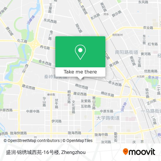 盛润·锦绣城西苑-16号楼 map