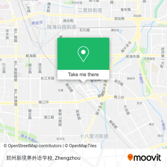 郑州新境界外语学校 map