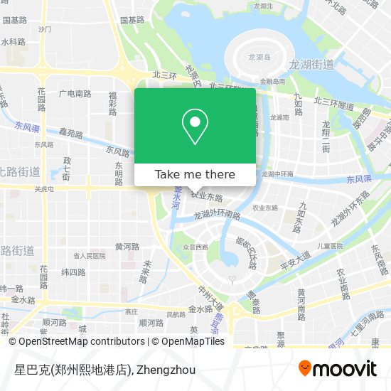 星巴克(郑州熙地港店) map