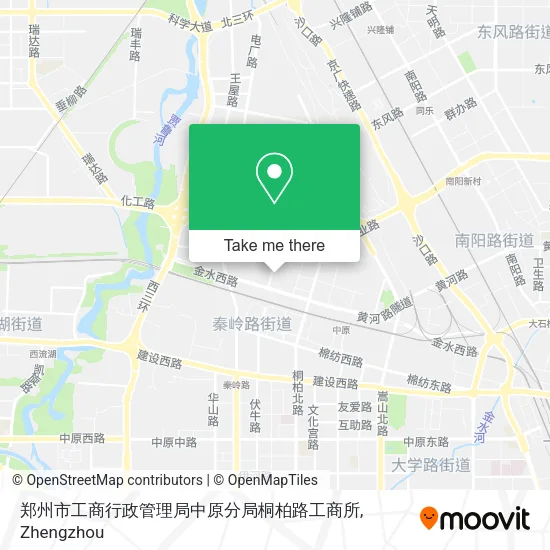 郑州市工商行政管理局中原分局桐柏路工商所 map