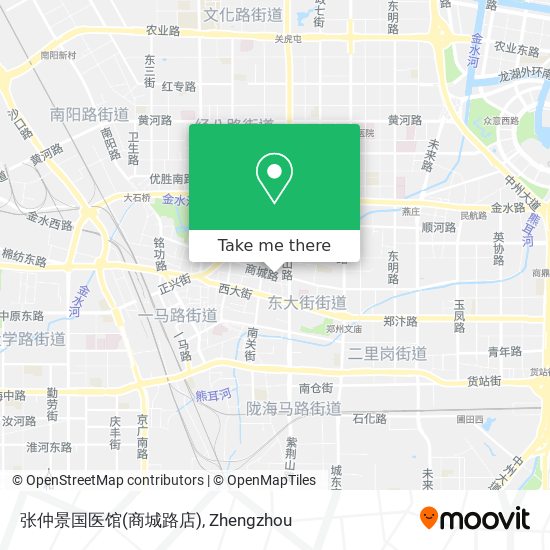 张仲景国医馆(商城路店) map