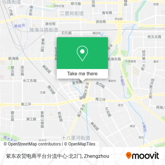 紫东农贸电商平台分流中心-北2门 map