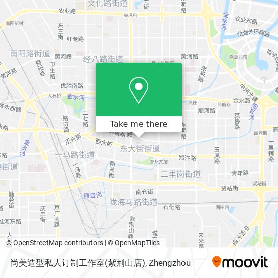 尚美造型私人订制工作室(紫荆山店) map