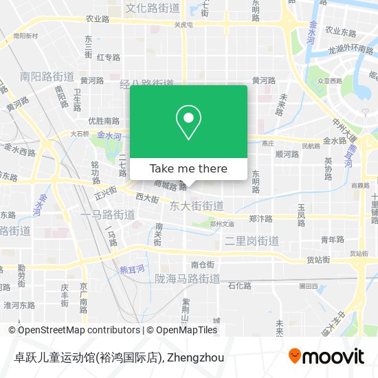 卓跃儿童运动馆(裕鸿国际店) map