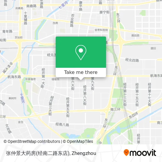 张仲景大药房(经南二路东店) map