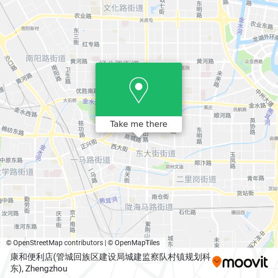 康和便利店(管城回族区建设局城建监察队村镇规划科东) map