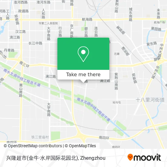 兴隆超市(金牛·水岸国际花园北) map