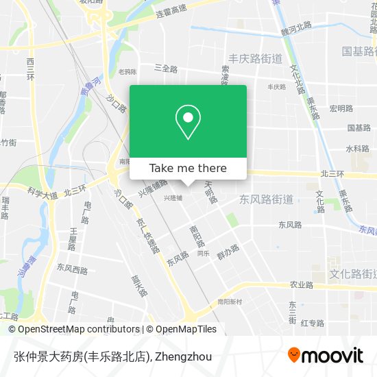 张仲景大药房(丰乐路北店) map