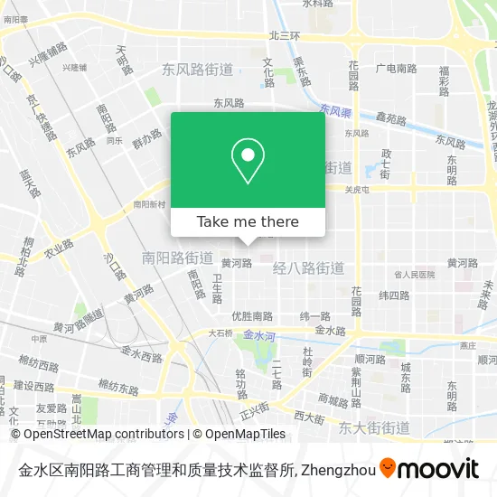 金水区南阳路工商管理和质量技术监督所 map