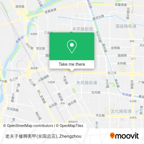 老夫子修脚美甲(全国总店) map