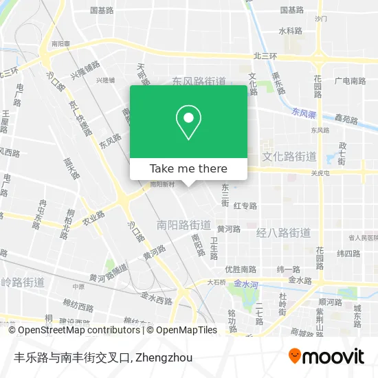 丰乐路与南丰街交叉口 map