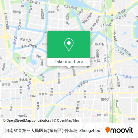 河南省直第三人民医院(东院区)-停车场 map