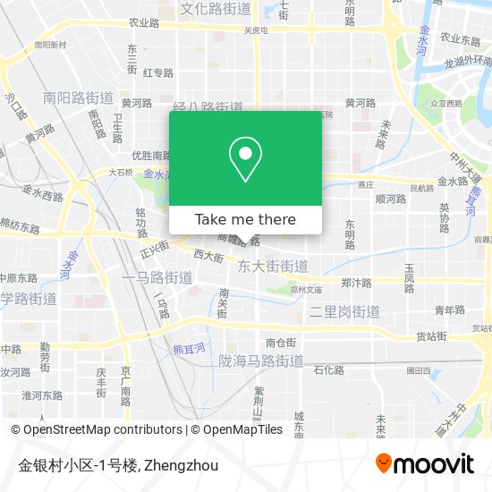 金银村小区-1号楼 map
