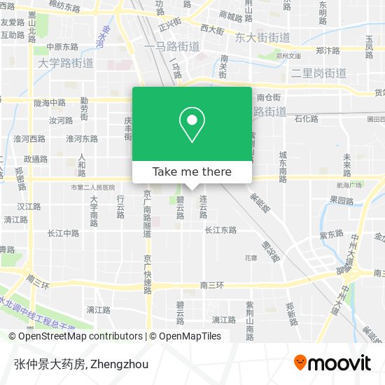 张仲景大药房 map