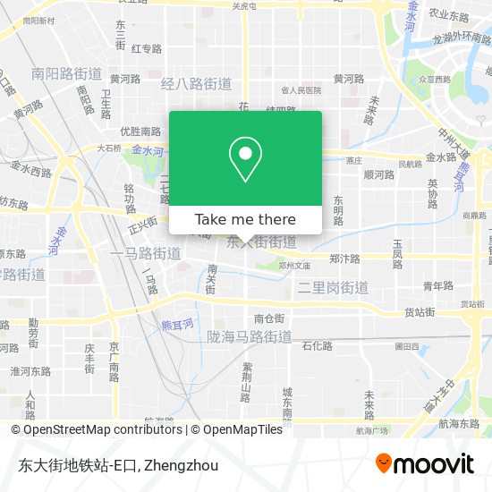 东大街地铁站-E口 map