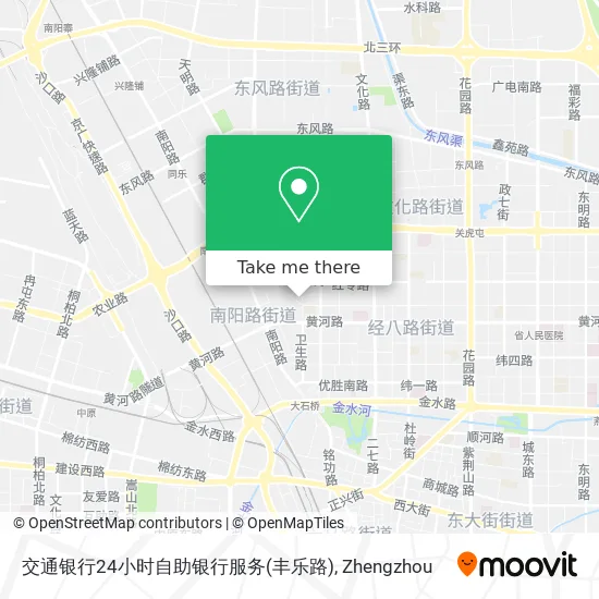 交通银行24小时自助银行服务(丰乐路) map