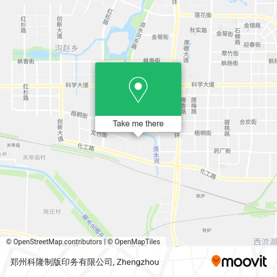 郑州科隆制版印务有限公司 map
