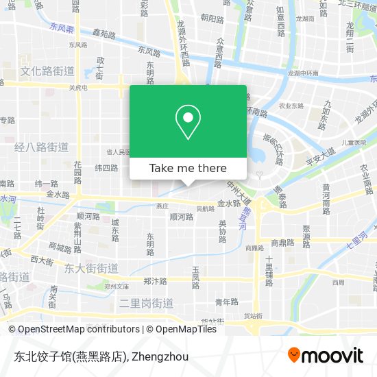 东北饺子馆(燕黑路店) map