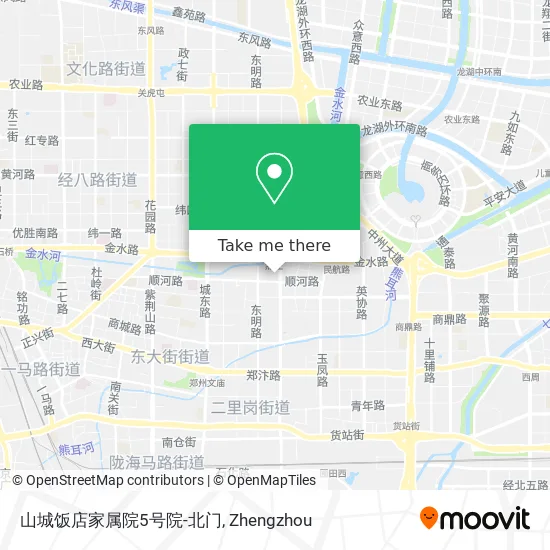 山城饭店家属院5号院-北门 map