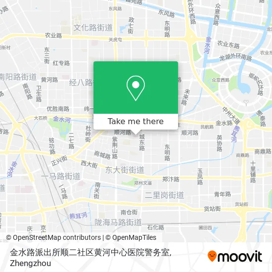 金水路派出所顺二社区黄河中心医院警务室 map