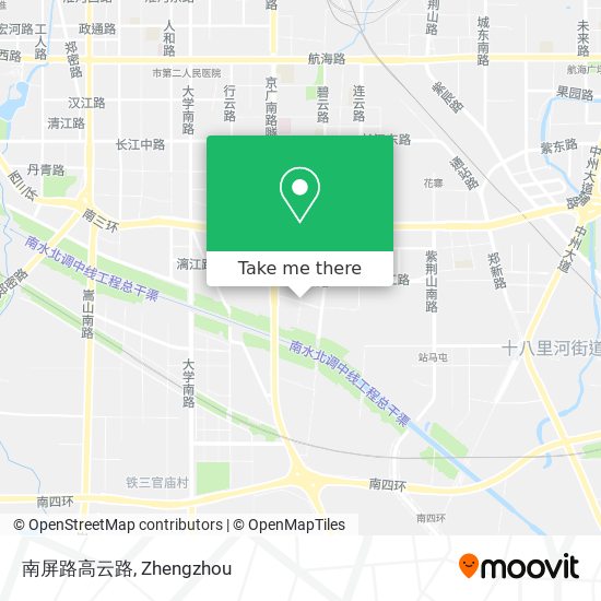 南屏路高云路 map