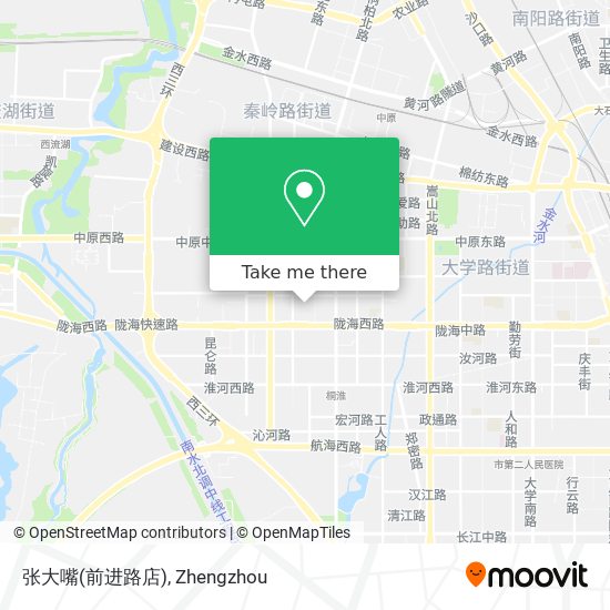 张大嘴(前进路店) map