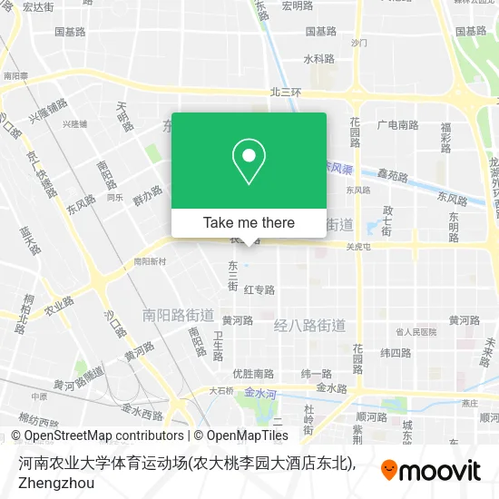 河南农业大学体育运动场(农大桃李园大酒店东北) map