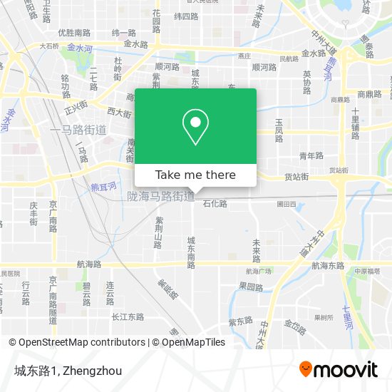 城东路1 map