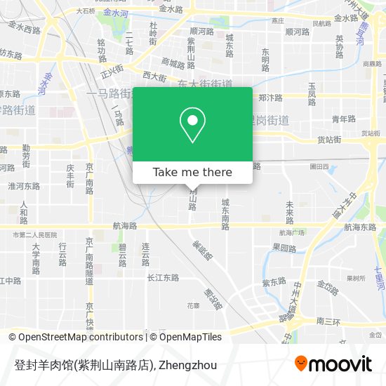 登封羊肉馆(紫荆山南路店) map