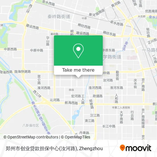 郑州市创业贷款担保中心(汝河路) map
