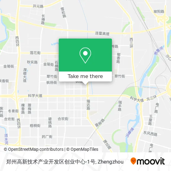 郑州高新技术产业开发区创业中心-1号 map