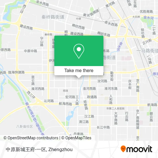 中原新城王府-一区 map