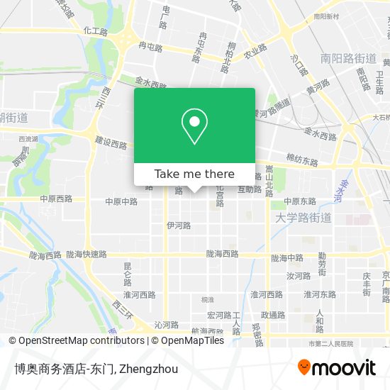 博奥商务酒店-东门 map