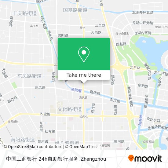 中国工商银行  24h自助银行服务 map